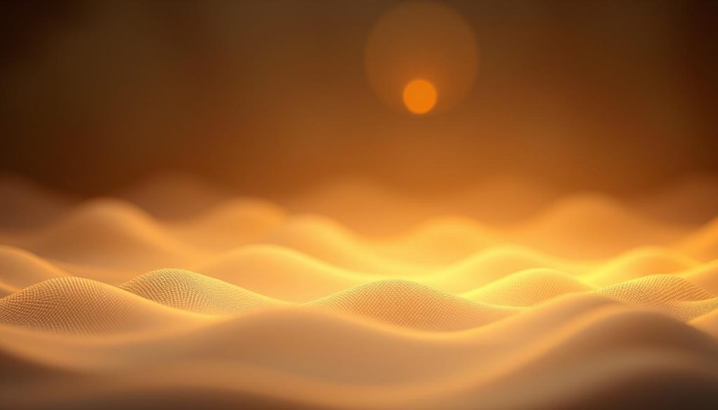 A serene soundscape of pulsing frequencies, softly illuminated by warm, diffused lighting. Intricate waveforms undulate across the frame, their patterns evoking a sense of tranquility and introspection. In the background, a faint glow emanates, creating an atmospheric and meditative ambiance. The entire scene is imbued with a calming, ethereal quality, inviting the viewer to immerse themselves in the restorative energy of a Lightworker International sound bath. Soft shadows and highlights accentuate the depth and dimension of the abstract visuals, creating a captivating and soothing experience. A serene soundscape of pulsing frequencies, softly illuminated by warm, diffused lighting. Intricate waveforms undulate across the frame, their patterns evoking a sense of tranquility and introspection. In the background, a faint glow emanates, creating an atmospheric and meditative ambiance. The entire scene is imbued with a calming, ethereal quality, inviting the viewer to immerse themselves in the restorative energy of a Lightworker International sound bath. Soft shadows and highlights accentuate the depth and dimension of the abstract visuals, creating a captivating and soothing experience.